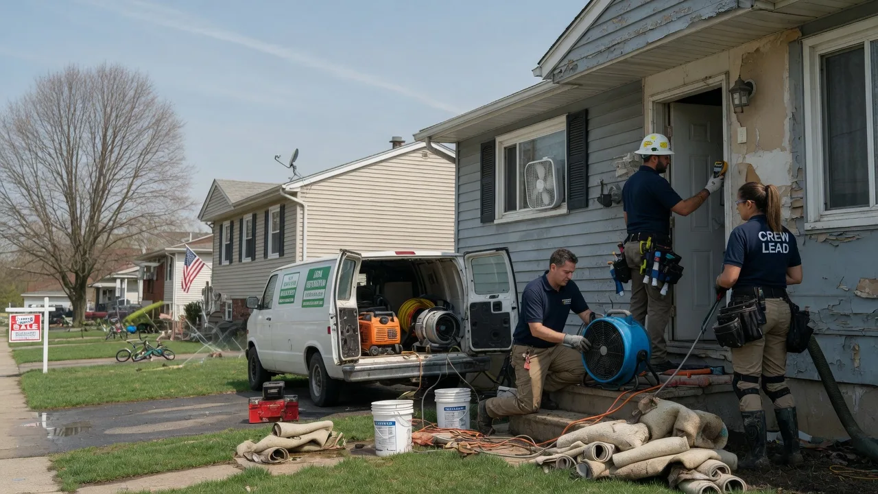 Flood Cleanup in Finksburg, MD near me