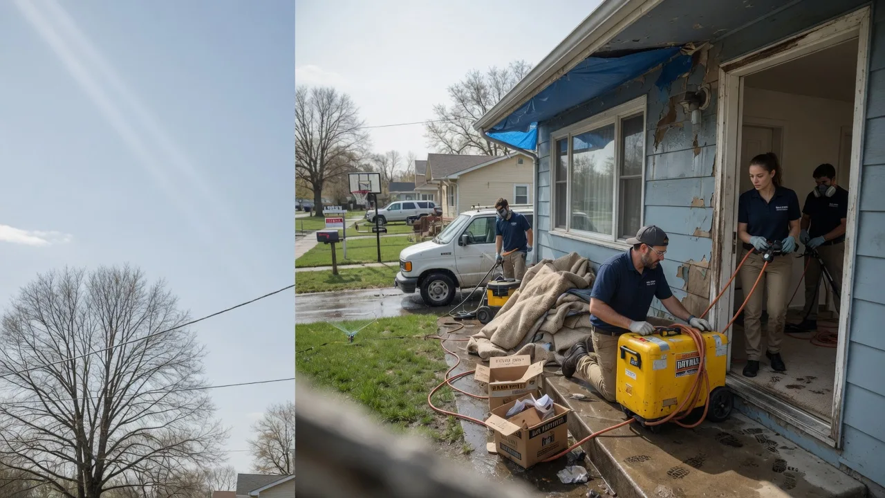 Basement Flood Cleanup in Finksburg, MD near me